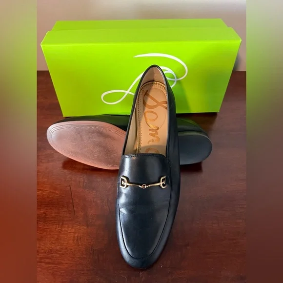 Sam Edelman Loraine Leather Bit Buckle Loafers 9.5 - Picture 1 of 7